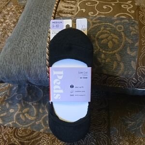 🎈 3 for $10....Peds Women's Black Low Cut Casual Socks